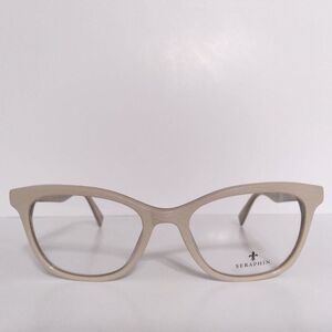 Womens Seraphin Raw Oak Designer Cat Eyeglasses Frames 51-18-140 Handmade Japan